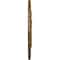 Ekena Millwork Cornelia Ceiling Medallion (Fits Canopies up to 4"), 22 1/2"OD x 1 1/2"P, Smokey Topaz Crackle CM22CNSTC - alternate 3